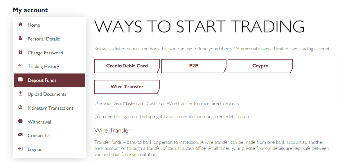 Ways to funding