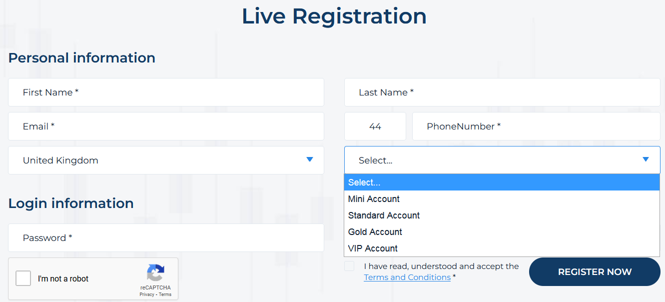 Lovacrypto_registration form